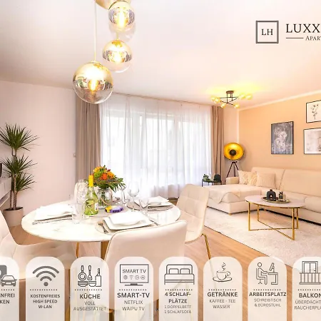 Luxx Bc, Zentral - Fuer 4 Personen - Balkon - Parken - Voll Ausgestattete Kueche Biberach an der Riss